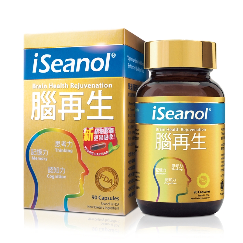 Iseanol腦再生海藻精華膠囊 90粒