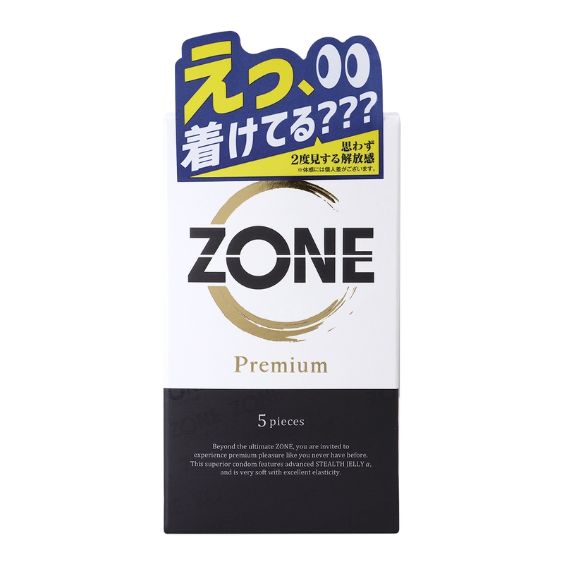 JEX捷古斯Zone Premium安全套(透明款) 5件