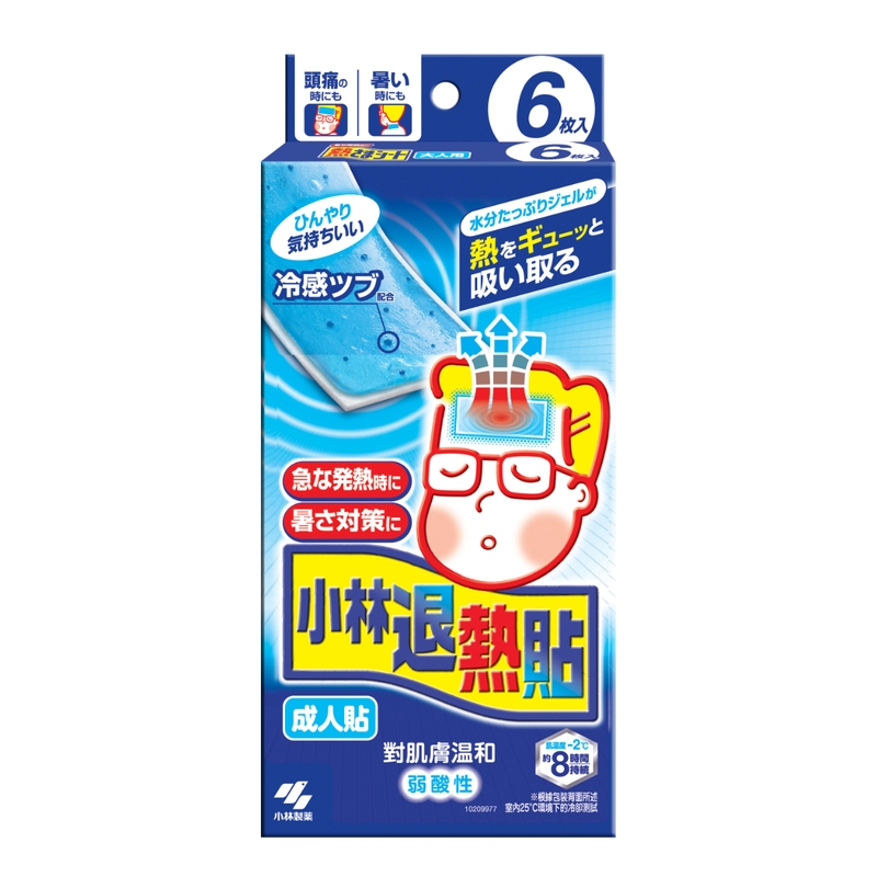 Kobayashi小林製藥退熱貼(成人) 6片