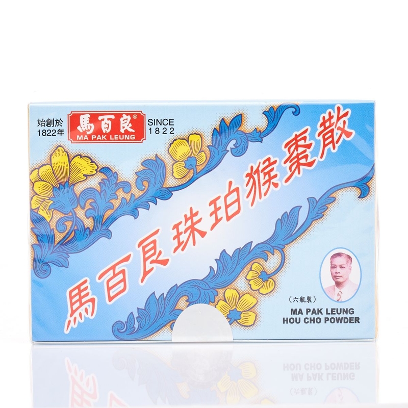 Ma Pak Leung馬百良珠珀猴棗散 6瓶