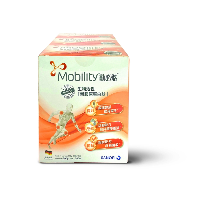 Mobility動必骼生物活性骨膠原蛋白肽 10克 x 90包