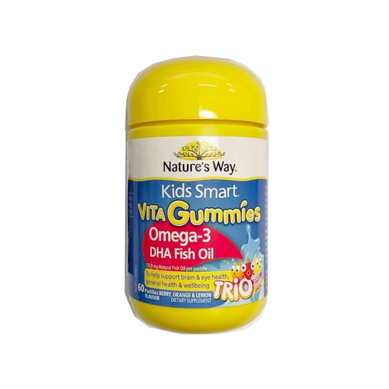 Nature's Way澳萃維兒童Omega 3+魚油軟糖 60粒