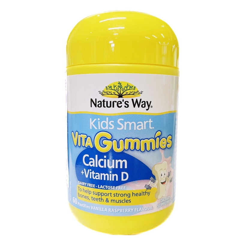 Nature's Way佳思敏兒童維生素D + 鈣軟糖 60粒
