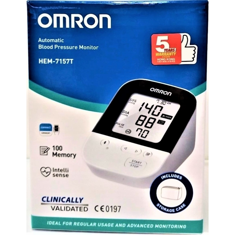 Omron歐姆龍電子血壓計 HEM-7157T 1件