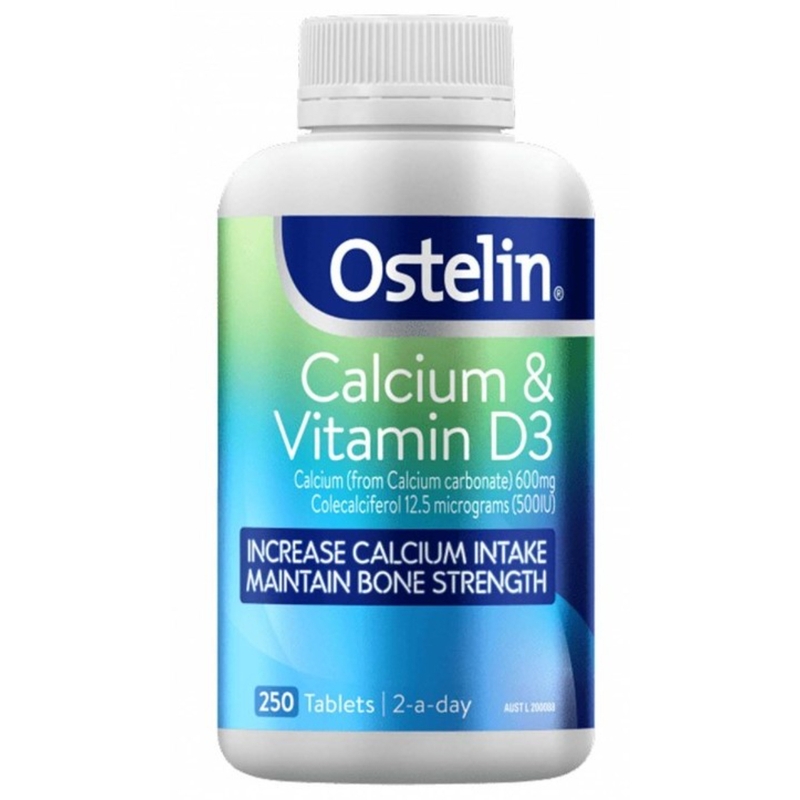 Ostelin奧斯特林維他命D+鈣 250粒