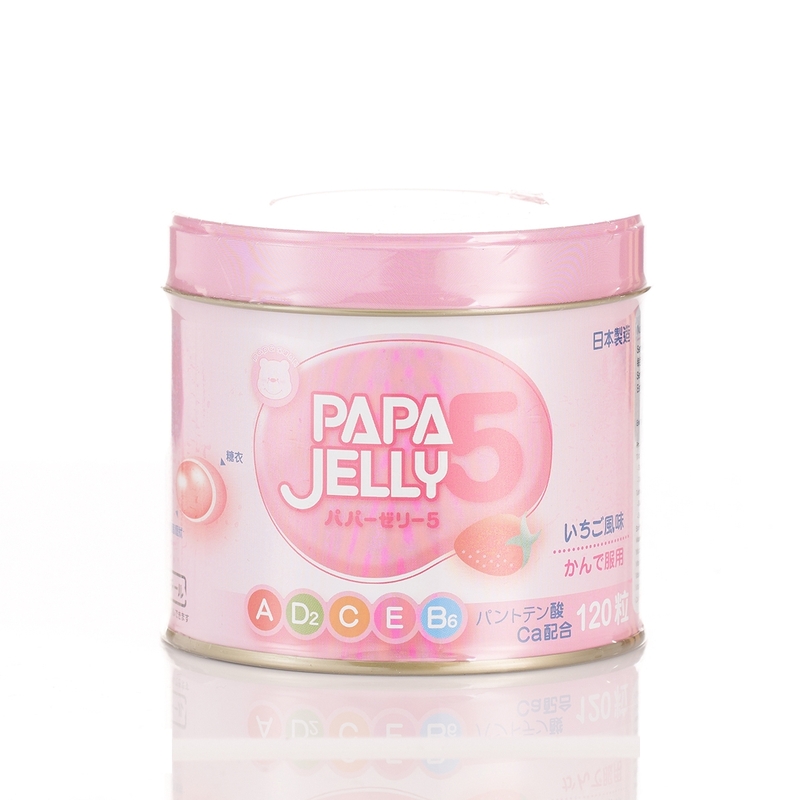 Papa Jelly 立保多維丸草莓味 120粒