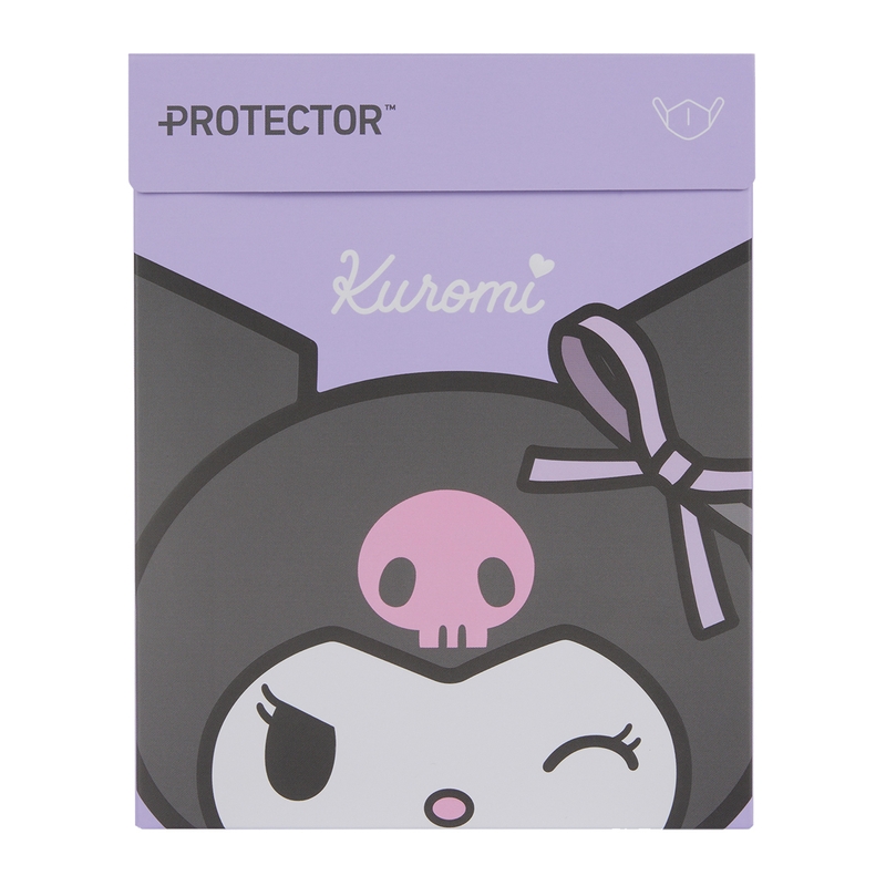 Protector X Kuromi 3D立體口罩(中碼) 30片