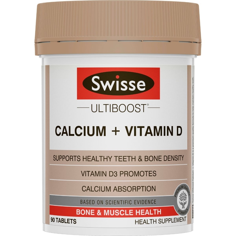 Swisse Ultiboost 鈣+維他命 D 90片