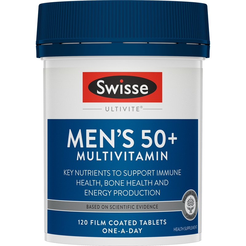 Swisse 50歲以上男性多元維他命 120片