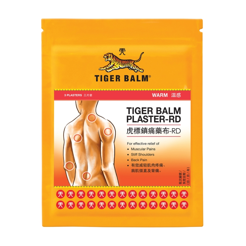 Tiger Balm虎標鎮痛藥布溫感(小)3片