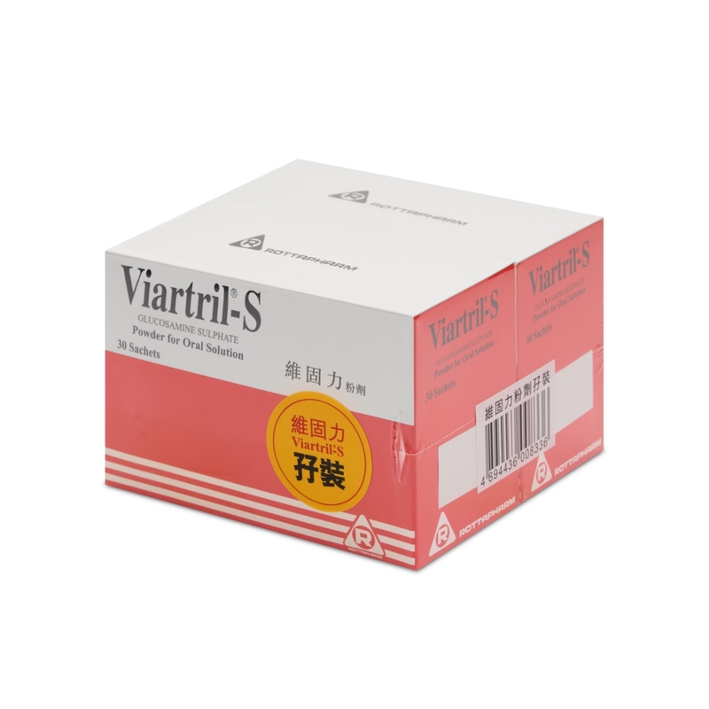 Viartril-S維固力(結晶型)葡萄糖胺1500毫克 30包 x 2件