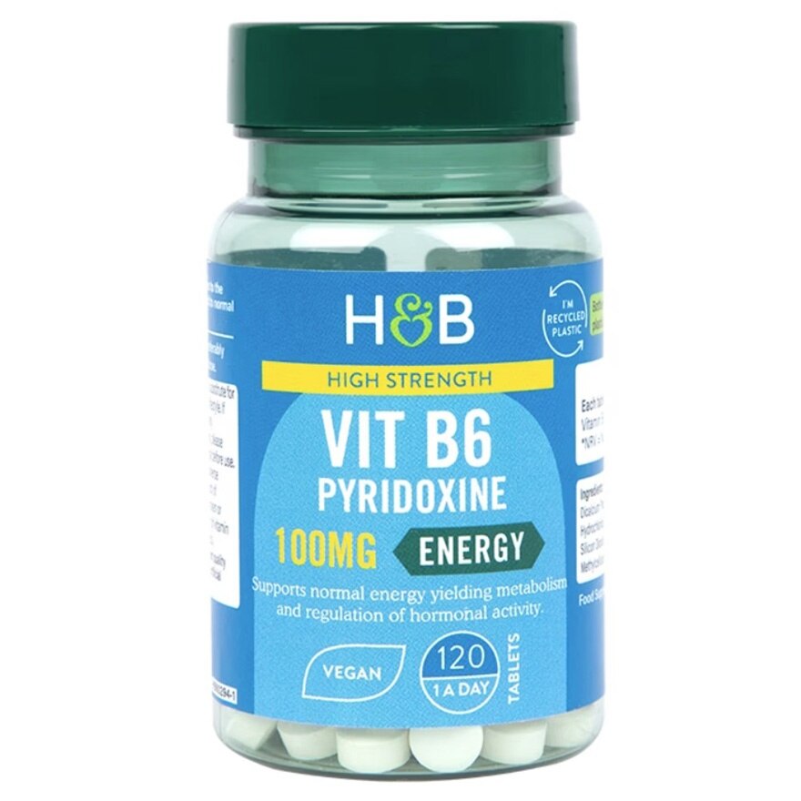 高效維他命B6 100毫克 120粒