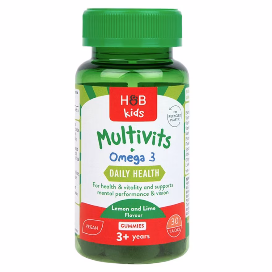兒童奧米加魚油及多種維他命軟糖 30粒