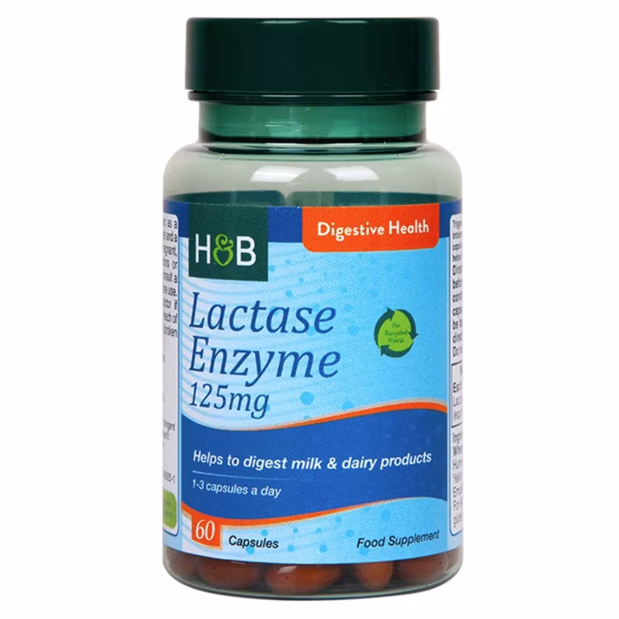 速效乳糖酵素補充劑 125毫克 60粒