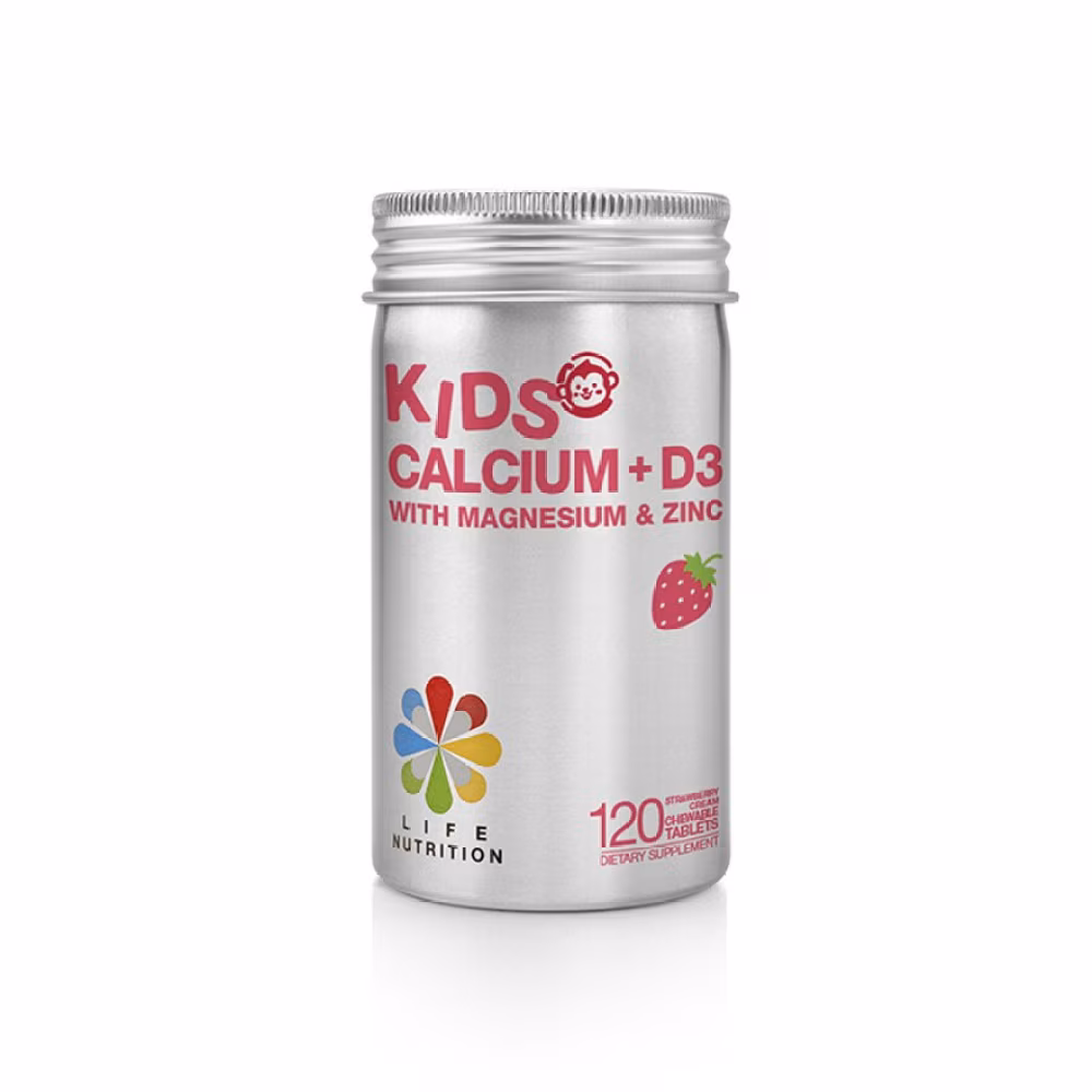 LIFE NUTRITION 兒童鈣多多 (120粒)