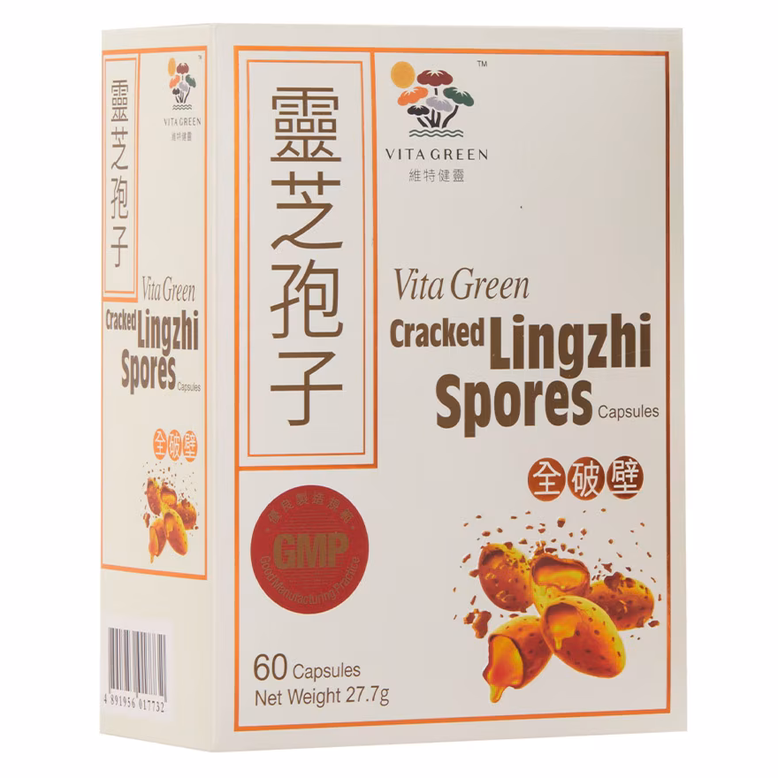 維特健靈靈芝孢子60粒