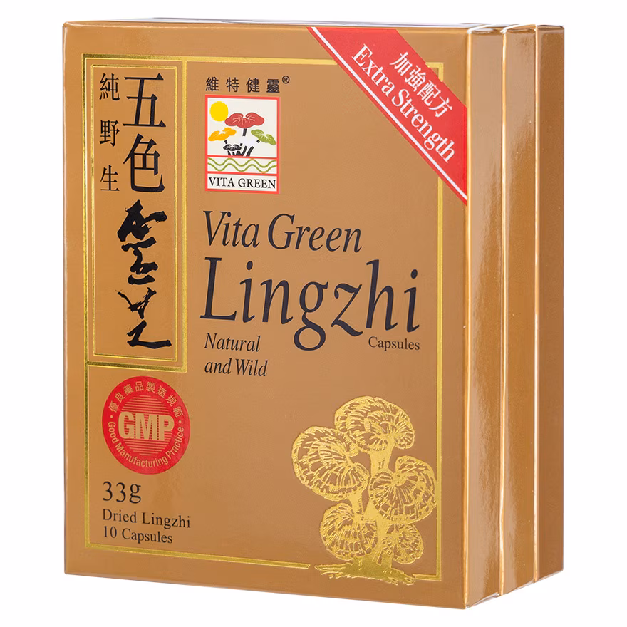 維特健靈五色靈芝30粒裝